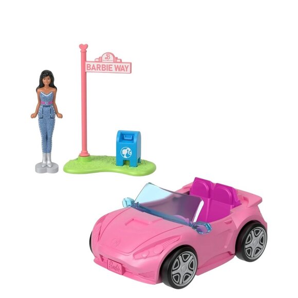 Mini Barbie Land Color-Changing Convertible With Doll & Accessories - 0.5 Inch - Picture 5 of 5